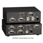 Extender ACU4222A- dwa VGA z portem szeregowym i audio