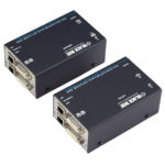 Extender ACU5502A-R3- dwa różne DVI-D, USB 2.0 i audio przez CATX