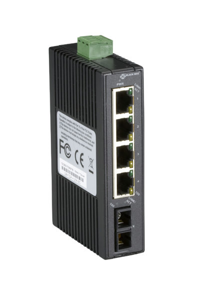 Industrial Switch- 4 porty RJ-45 + SM SC Industrial Switch- 4 porty RJ-45 + SM SC