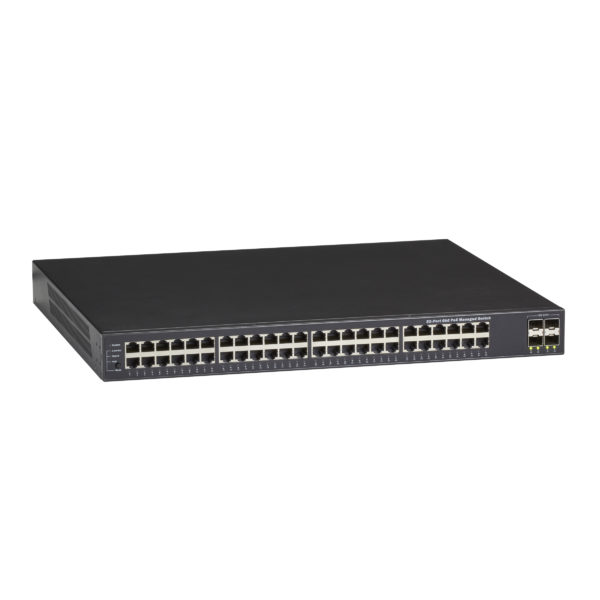 Gigabit Ethernet Switch PoE+ -52 porty